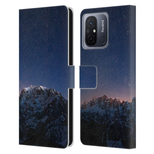 Patrik Lovrin Night Sky Stars Above Mountains Leather Book Wallet Case Cover For Xiaomi Redmi 12C