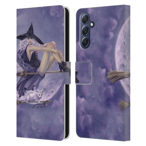 Selina Fenech Gothic Bewitched Leather Book Wallet Case Cover For Samsung Galaxy M54 5G
