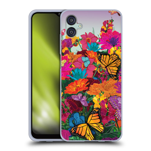 Suzan Lind Butterflies Garden Soft Gel Case for Samsung Galaxy M04 5G / A04e