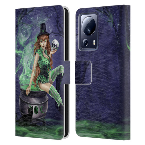 Selina Fenech Gothic Jinxed Leather Book Wallet Case Cover For Xiaomi 13 Lite 5G