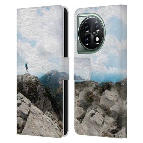 Patrik Lovrin Wanderlust Looking Over New Adventures Leather Book Wallet Case Cover For OnePlus 11 5G