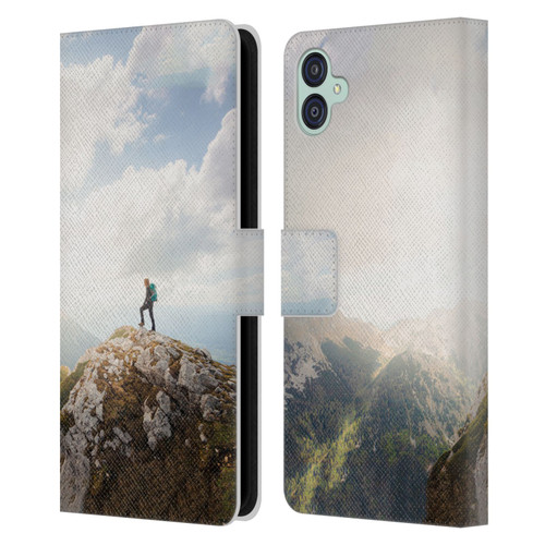 Patrik Lovrin Wanderlust Mountain Wanderer Leather Book Wallet Case Cover For Samsung Galaxy M04 5G / A04e