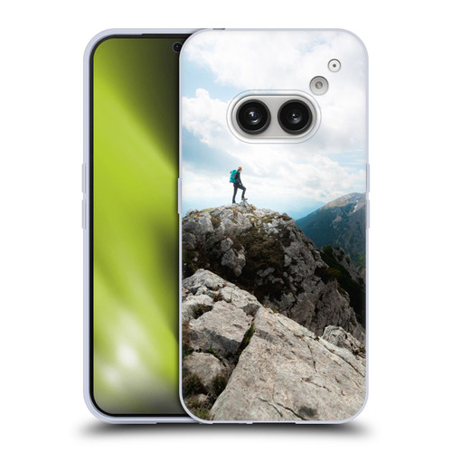 Patrik Lovrin Wanderlust Looking Over New Adventures Soft Gel Case for Nothing Phone (2a)