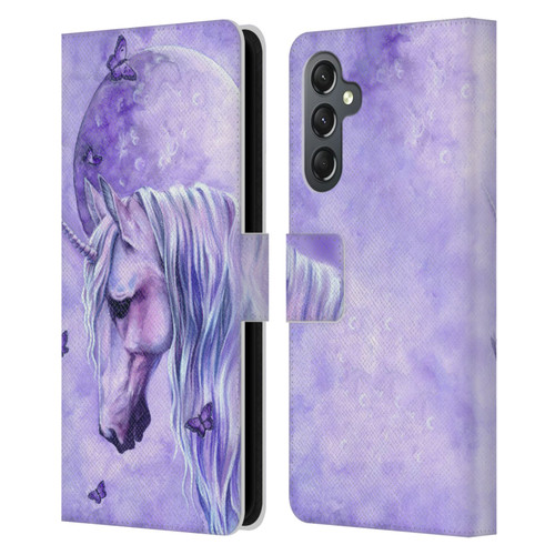 Selina Fenech Unicorns Moonlit Magic Leather Book Wallet Case Cover For Samsung Galaxy A25 5G