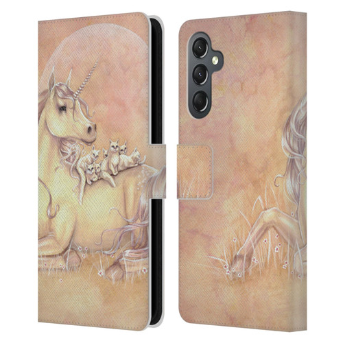 Selina Fenech Unicorns Purrfect Friends Leather Book Wallet Case Cover For Samsung Galaxy A25 5G