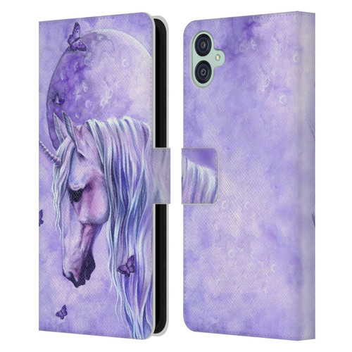 Selina Fenech Unicorns Moonlit Magic Leather Book Wallet Case Cover For Samsung Galaxy M04 5G / A04e