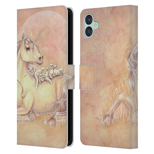 Selina Fenech Unicorns Purrfect Friends Leather Book Wallet Case Cover For Samsung Galaxy M04 5G / A04e