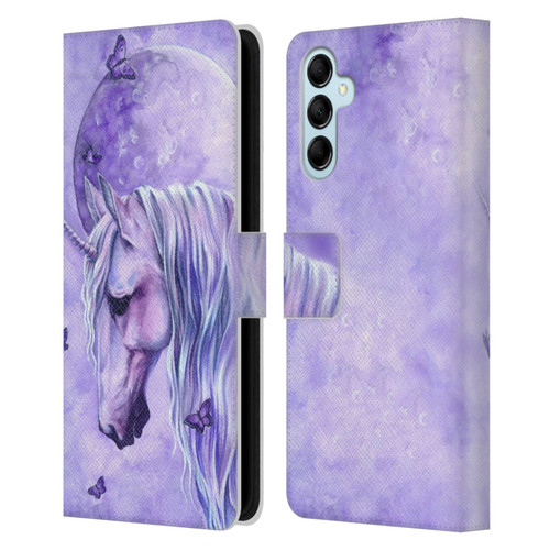 Selina Fenech Unicorns Moonlit Magic Leather Book Wallet Case Cover For Samsung Galaxy M14 5G