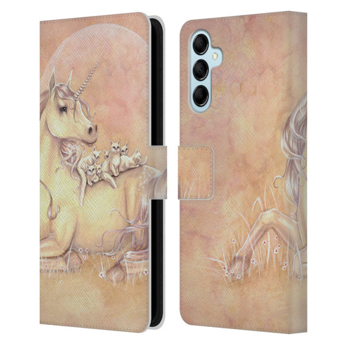 Selina Fenech Unicorns Purrfect Friends Leather Book Wallet Case Cover For Samsung Galaxy M14 5G