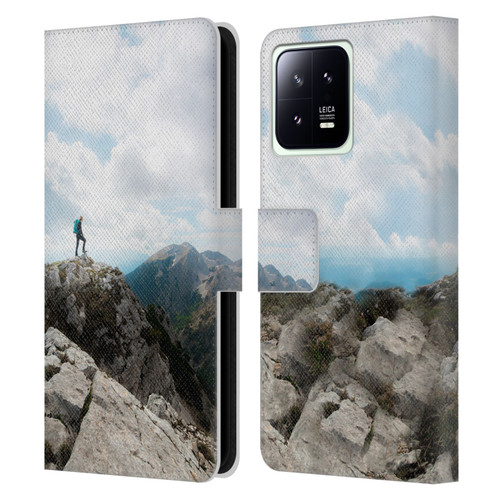 Patrik Lovrin Wanderlust Looking Over New Adventures Leather Book Wallet Case Cover For Xiaomi 13 5G