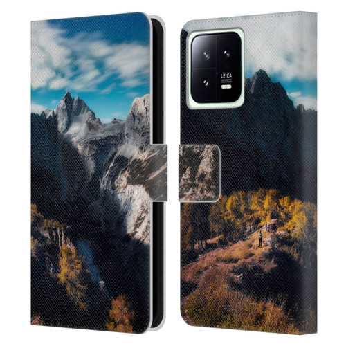 Patrik Lovrin Wanderlust In Awe Of The Mountains Leather Book Wallet Case Cover For Xiaomi 13 5G