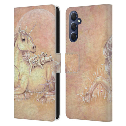 Selina Fenech Unicorns Purrfect Friends Leather Book Wallet Case Cover For Samsung Galaxy M54 5G