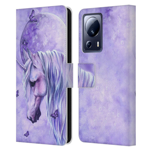 Selina Fenech Unicorns Moonlit Magic Leather Book Wallet Case Cover For Xiaomi 13 Lite 5G