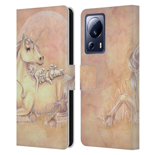 Selina Fenech Unicorns Purrfect Friends Leather Book Wallet Case Cover For Xiaomi 13 Lite 5G