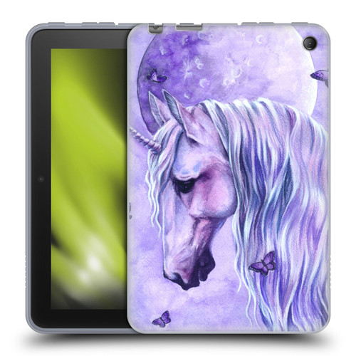 Selina Fenech Unicorns Moonlit Magic Soft Gel Case for Amazon Fire 7 2022