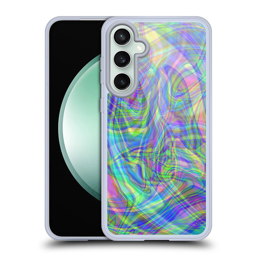 Suzan Lind Colours & Patterns Iridescent Abstract Soft Gel Case for Samsung Galaxy S23 FE 5G