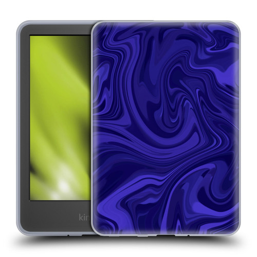 Suzan Lind Marble Indigo Soft Gel Case for Amazon Kindle 11th Gen 6in 2022