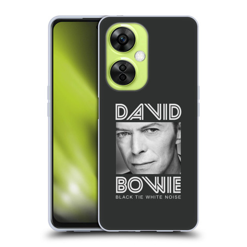 David Bowie Album Art Black Tie Soft Gel Case for OnePlus Nord CE 3 Lite 5G