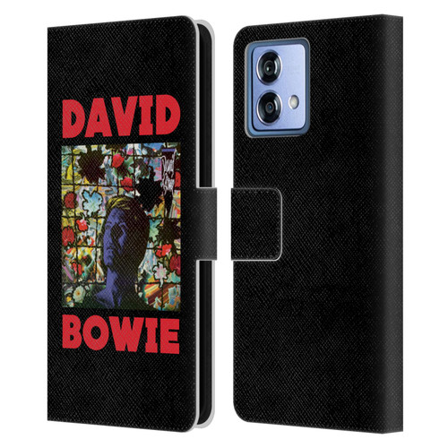 David Bowie Album Art Tonight Leather Book Wallet Case Cover For Motorola Moto G84 5G