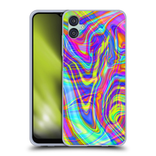 Suzan Lind Marble Illusion Rainbow Soft Gel Case for Samsung Galaxy M04 5G / A04e