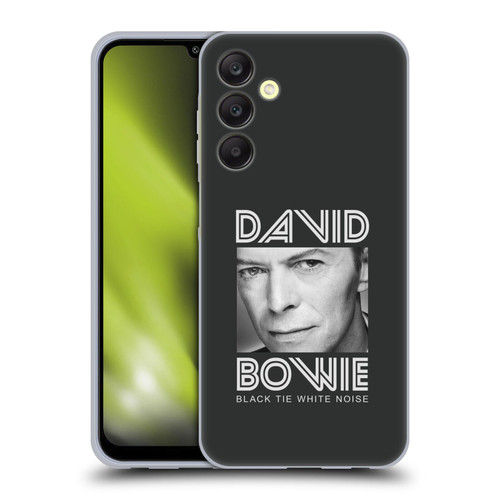 David Bowie Album Art Black Tie Soft Gel Case for Samsung Galaxy A25 5G