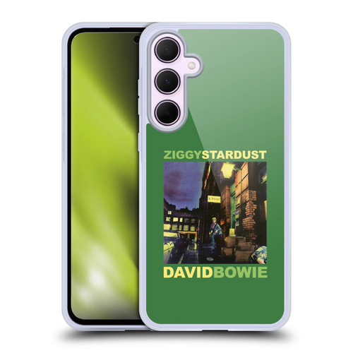 David Bowie Album Art Ziggy Stardust Soft Gel Case for Samsung Galaxy A35 5G