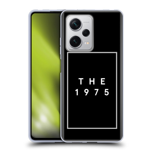 The 1975 Key Art Logo Black Soft Gel Case for Xiaomi Redmi Note 12 Pro+ 5G