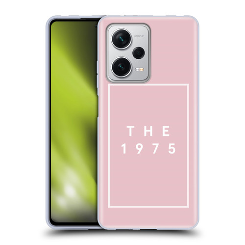 The 1975 Key Art Logo Pink Soft Gel Case for Xiaomi Redmi Note 12 Pro+ 5G