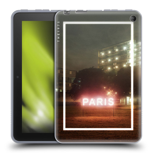 The 1975 Songs Paris Soft Gel Case for Amazon Fire 7 2022