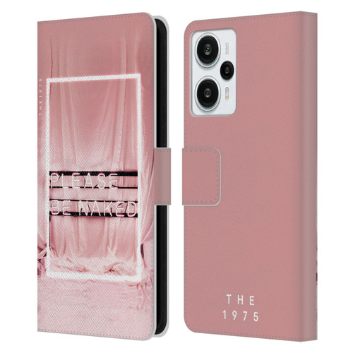 The 1975 Songs Please Be Naked Leather Book Wallet Case Cover For Xiaomi Redmi Note 12T