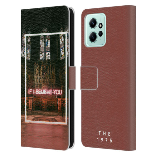 The 1975 Songs If I Believe You Leather Book Wallet Case Cover For Xiaomi Redmi 12