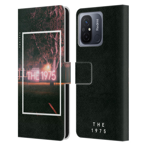 The 1975 Songs Neon Sign Logo Leather Book Wallet Case Cover For Xiaomi Redmi 12C