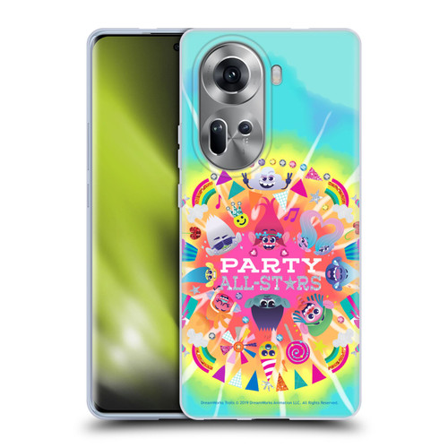 Trolls Graphics All Star Characters Soft Gel Case for OPPO Reno11