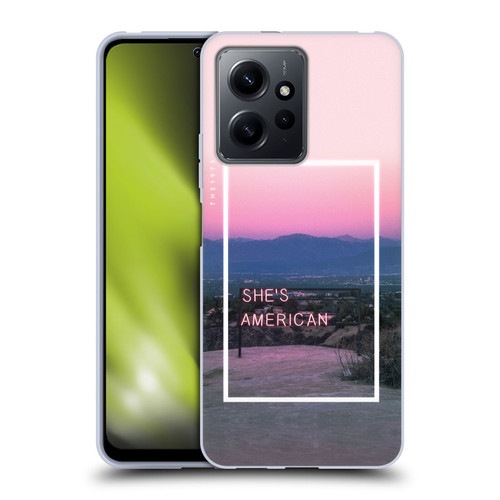 The 1975 Songs She's American Soft Gel Case for Xiaomi Redmi Note 12 4G