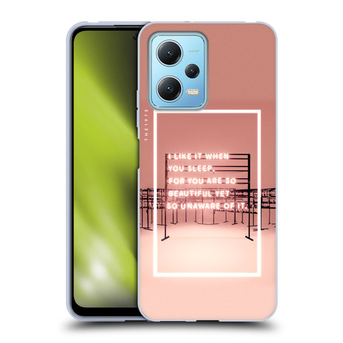 The 1975 Songs I Like It When You Sleep Soft Gel Case for Xiaomi Redmi Note 12 5G