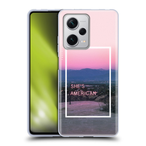 The 1975 Songs She's American Soft Gel Case for Xiaomi Redmi Note 12 Pro+ 5G