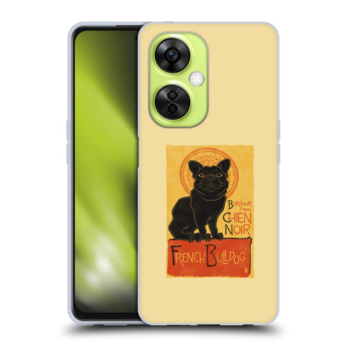 Lantern Press Dog Collection French Bulldog Soft Gel Case for OnePlus Nord CE 3 Lite 5G