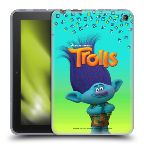 Trolls Snack Pack Branch Soft Gel Case for Amazon Fire 7 2022