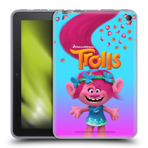 Trolls Snack Pack Poppy Soft Gel Case for Amazon Fire 7 2022