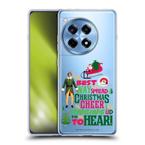 Elf Movie Graphics 1 Christmas Cheer Soft Gel Case for OnePlus 12R
