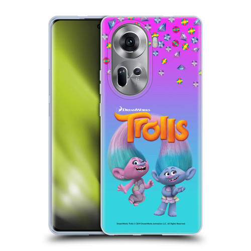 Trolls Snack Pack Satin & Chenille Soft Gel Case for OPPO Reno11