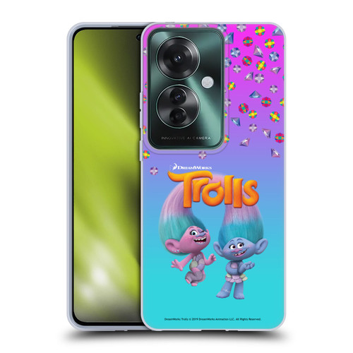 Trolls Snack Pack Satin & Chenille Soft Gel Case for OPPO Reno11 F 5G / F25 Pro 5G