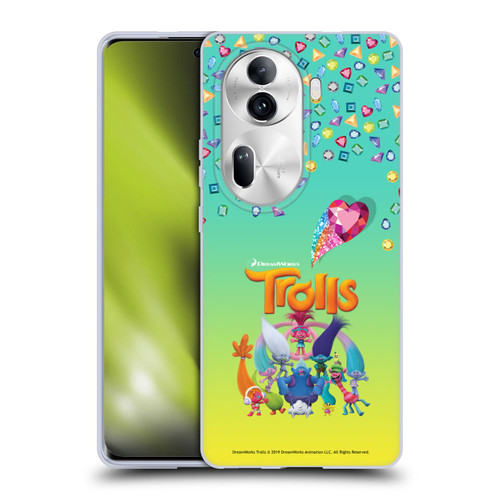 Trolls Snack Pack Group Soft Gel Case for OPPO Reno11 Pro