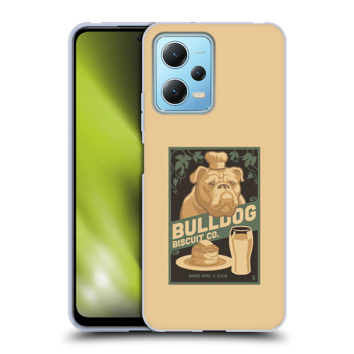 Lantern Press Dog Collection Bulldog Soft Gel Case for Xiaomi Redmi Note 12 5G