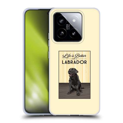 Lantern Press Dog Collection Labrador Soft Gel Case for Xiaomi 14