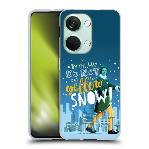 Elf Movie Graphics 2 Yellow Snow Soft Gel Case for OnePlus Nord 3 5G