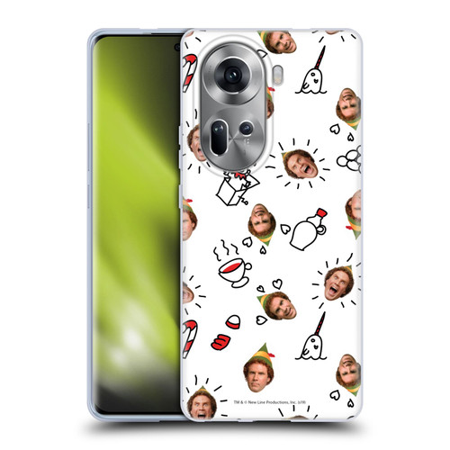 Elf Movie Graphics 2 Buddy Face Pattern Soft Gel Case for OPPO Reno11