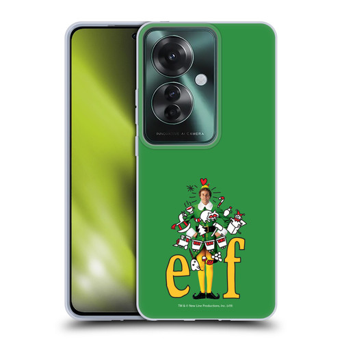 Elf Movie Graphics 2 Doodles Soft Gel Case for OPPO Reno11 F 5G / F25 Pro 5G