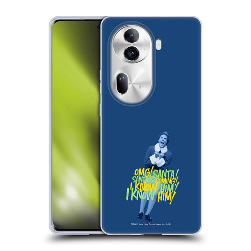 Elf Movie Graphics 2 Santa I Know Him Soft Gel Case for OPPO Reno11 Pro