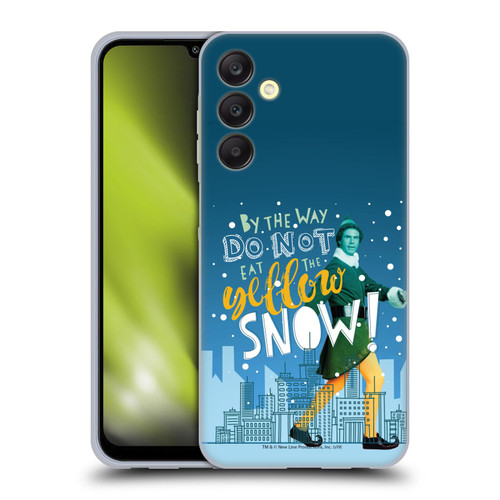 Elf Movie Graphics 2 Yellow Snow Soft Gel Case for Samsung Galaxy A25 5G